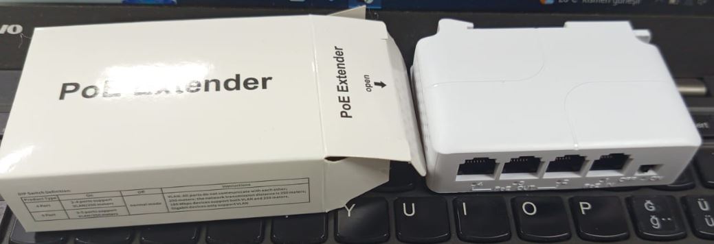 POWERMASTER PM-29704 IP KAMERA İÇİN 100 METRE MESAFE ARTIRICI- POE EXTENDER