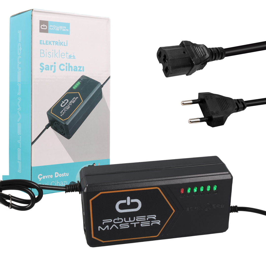 POWERMASTER PM-31125 72 VOLT - 20 AMPER ELEKTRİKLİ BİSİKLET ŞARJ CİHAZI