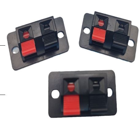 POWERMASTER PM-37889 İKİLİ HOPARLÖR TERMİNALİ 38X19MM