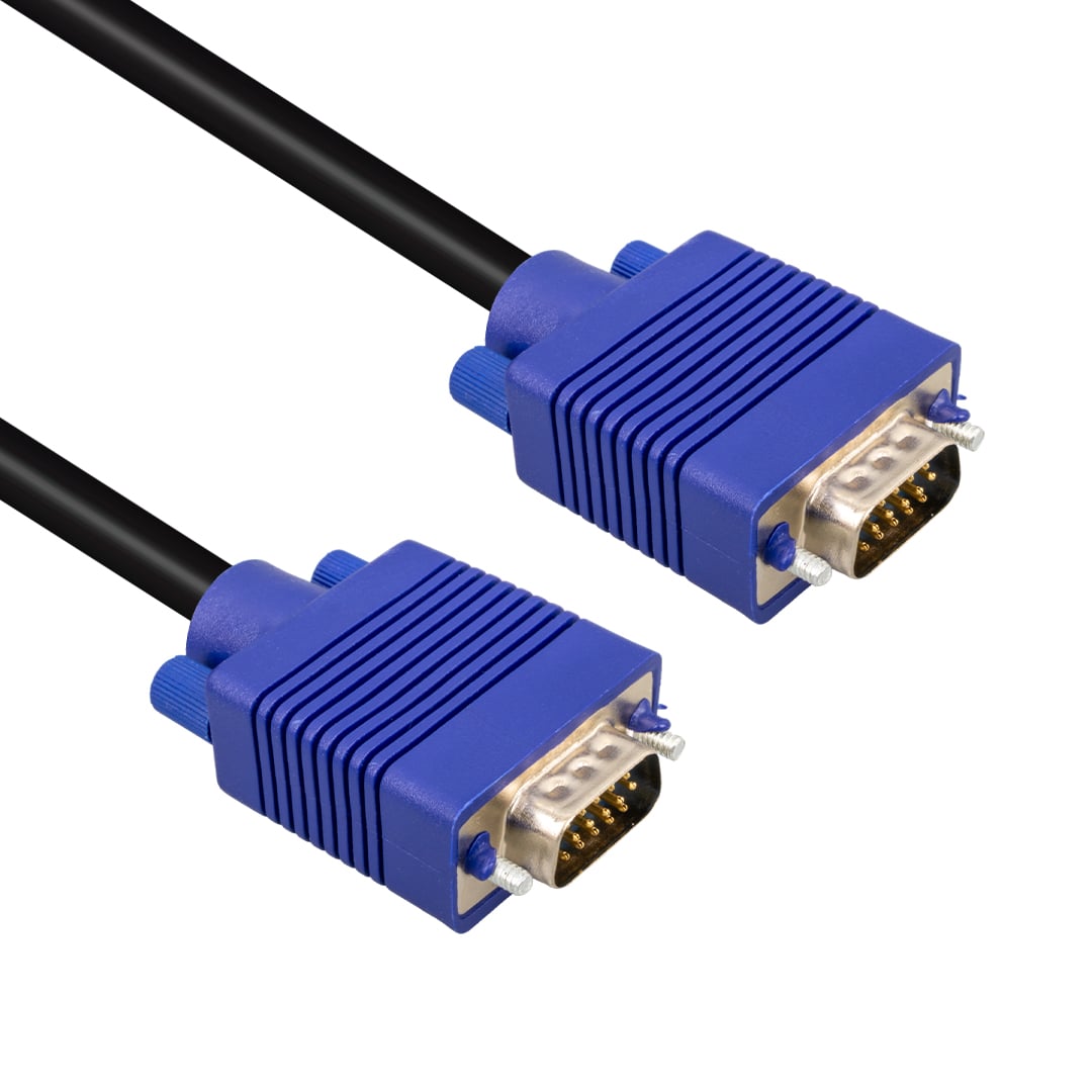 POWERMASTER PM-4421 15 PİN 3+6 ERKEK/ERKEK 10 METRE VGA GÖRÜNTÜ KABLOSU 1. KALİTE