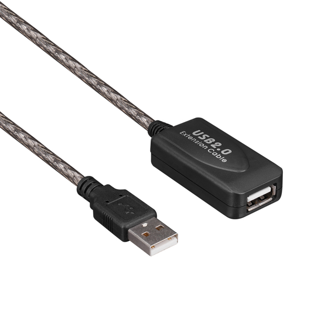 POWERMASTER PM-4952 30 METRE ŞEFFAF KORUMALI USB 2.0 UZATMA KABLOSU