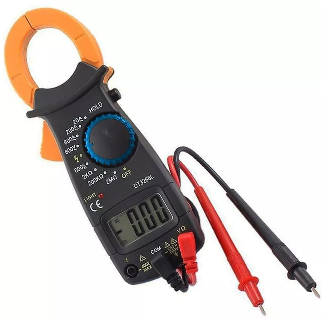 POWERMASTER PM-4957 DT-3266L DIJITAL 600A AC/DC VOLTAJ ÖLÇER PENSAMPERMETRE