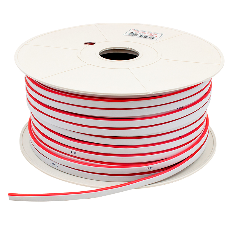 POWERMASTER PM-5290 SİLİKON KAPLAMA 12 VOLT 100 METRE PEMBE NEON LED ŞERİT AYDINLATMA (5.6*12.10MM)