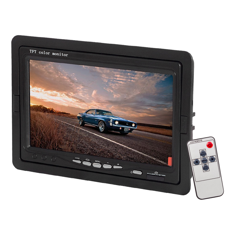 POWERMASTER PM-6592 7" TFT LCD RENKLİ ARAÇ MONİTÖR (TETİKLEMELİ)