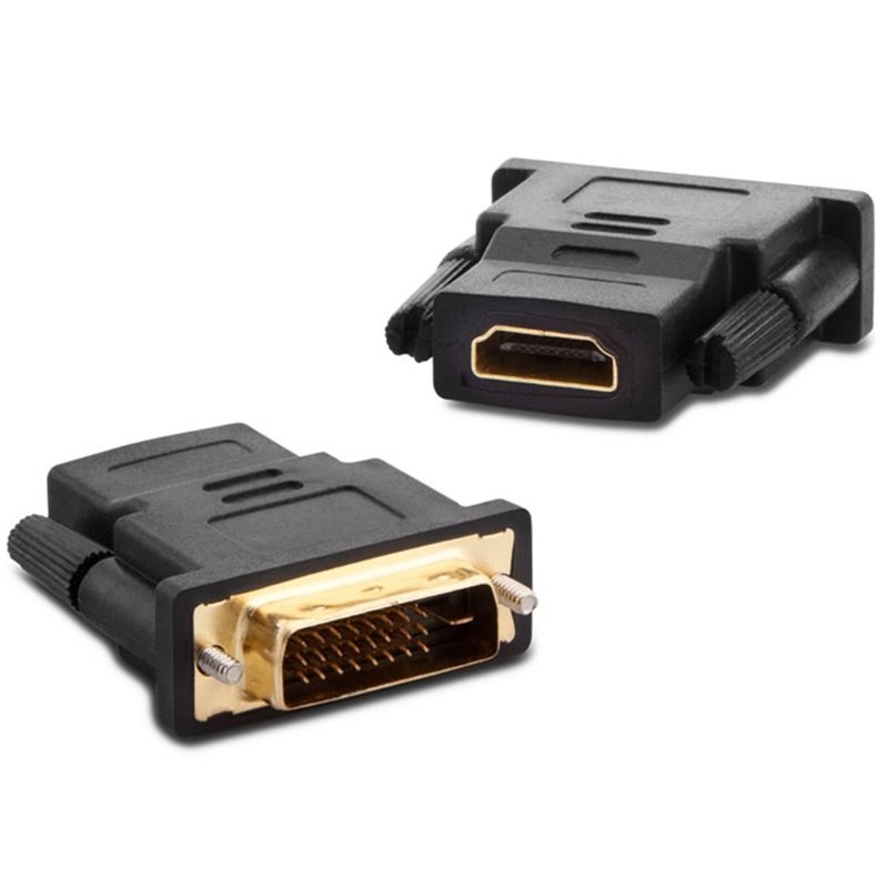 POWERMASTER PM-8713 GOLD 24+1 PİN DVI ERKEK HDMI DİŞİ ÇEVİRİCİ JACK