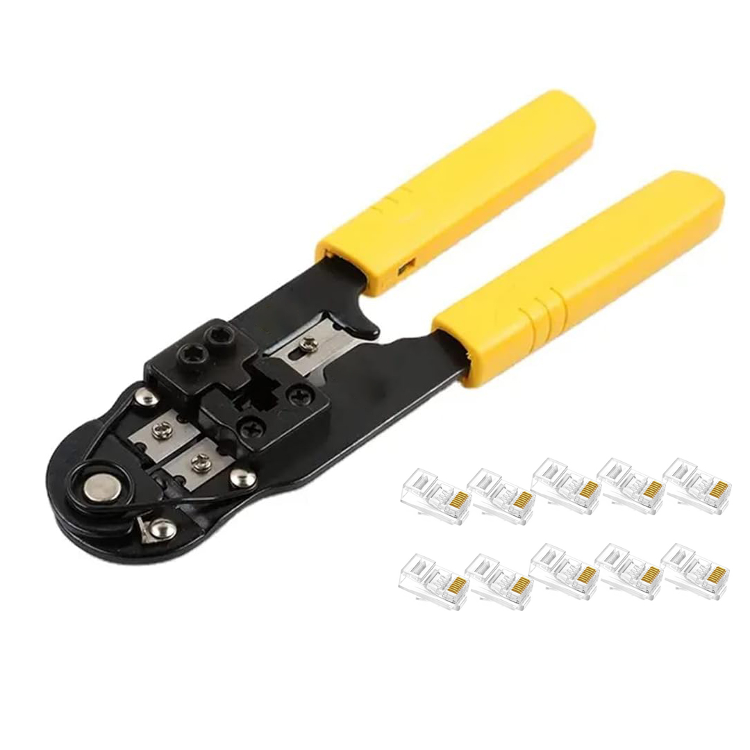 POWERMASTER YK-210C RJ45 CAT5E/CAT6 KABLO SOKET SIKMA PENSESİ