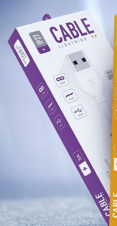 POWERWAY IP27 IPHONE 3 AMPER USB TO LIGHTNING HIZLI ŞARJ KABLOSU