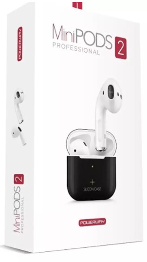 POWERWAY MINIPODS2 BLUETOOTH KULAKLIK (KORUMA KILIF HEDİYELİ)