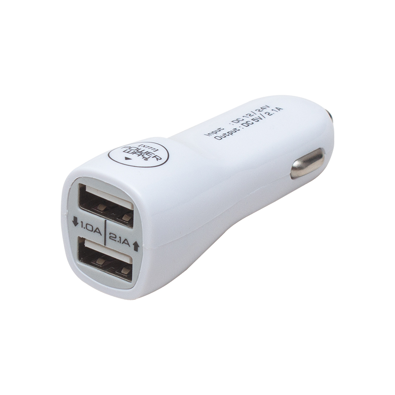 POWERWAY X-777 ÇİFT USB'Lİ 3.1 AMPER ÇAKMAKLIK ARAÇ ŞARJ CİHAZI 3100MA