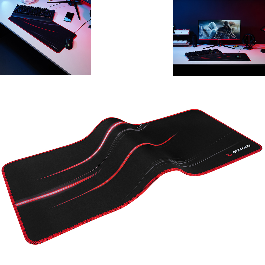 RAMPAGE 300272 XL 300X700X3MM PROFESYONEL GAMİNG MOUSE PAD