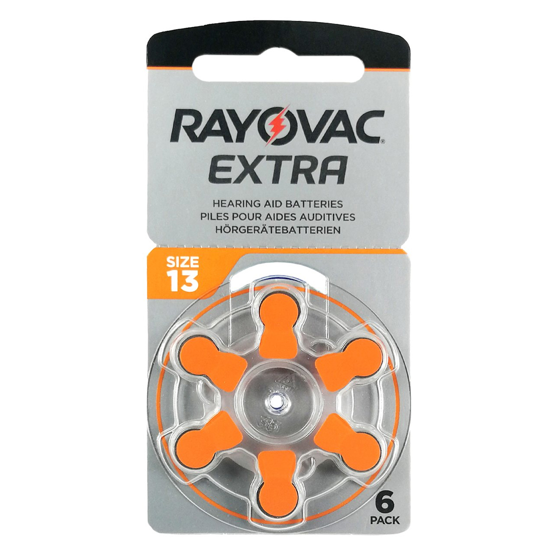 RAYOVAC 13 NO KULAKLIK PİLİ (6'LI PAKET FİYATI)