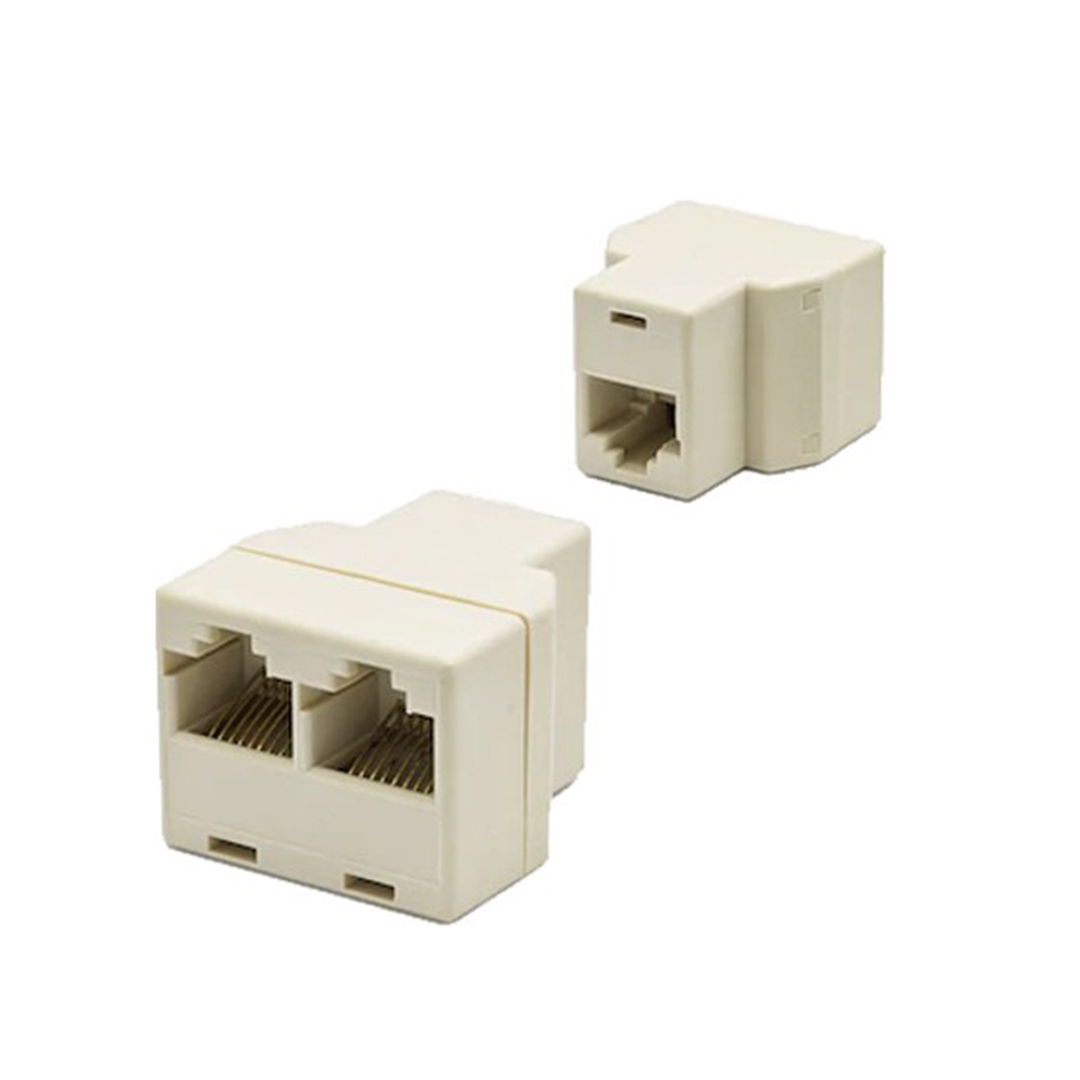 RJ 45 1 DİŞİ/2 DİŞİ ÇEVİRİCİ 8P8C (DAĞITICI-ÇOKLAYICI)