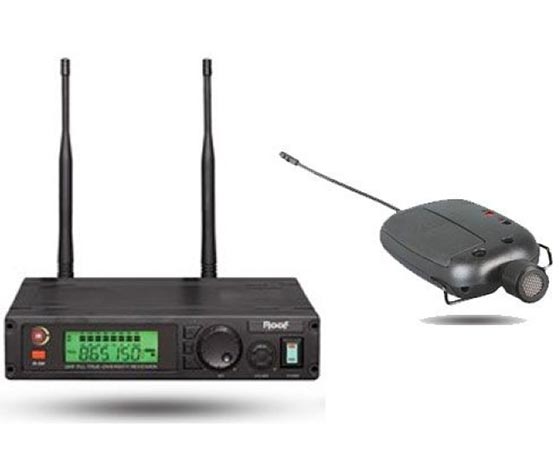 ROOF R-1109 KABLOSUZ UHF YAKA MİKROFONU [İÇERİSİNDE YALNIZ YAKA MİK VAR]