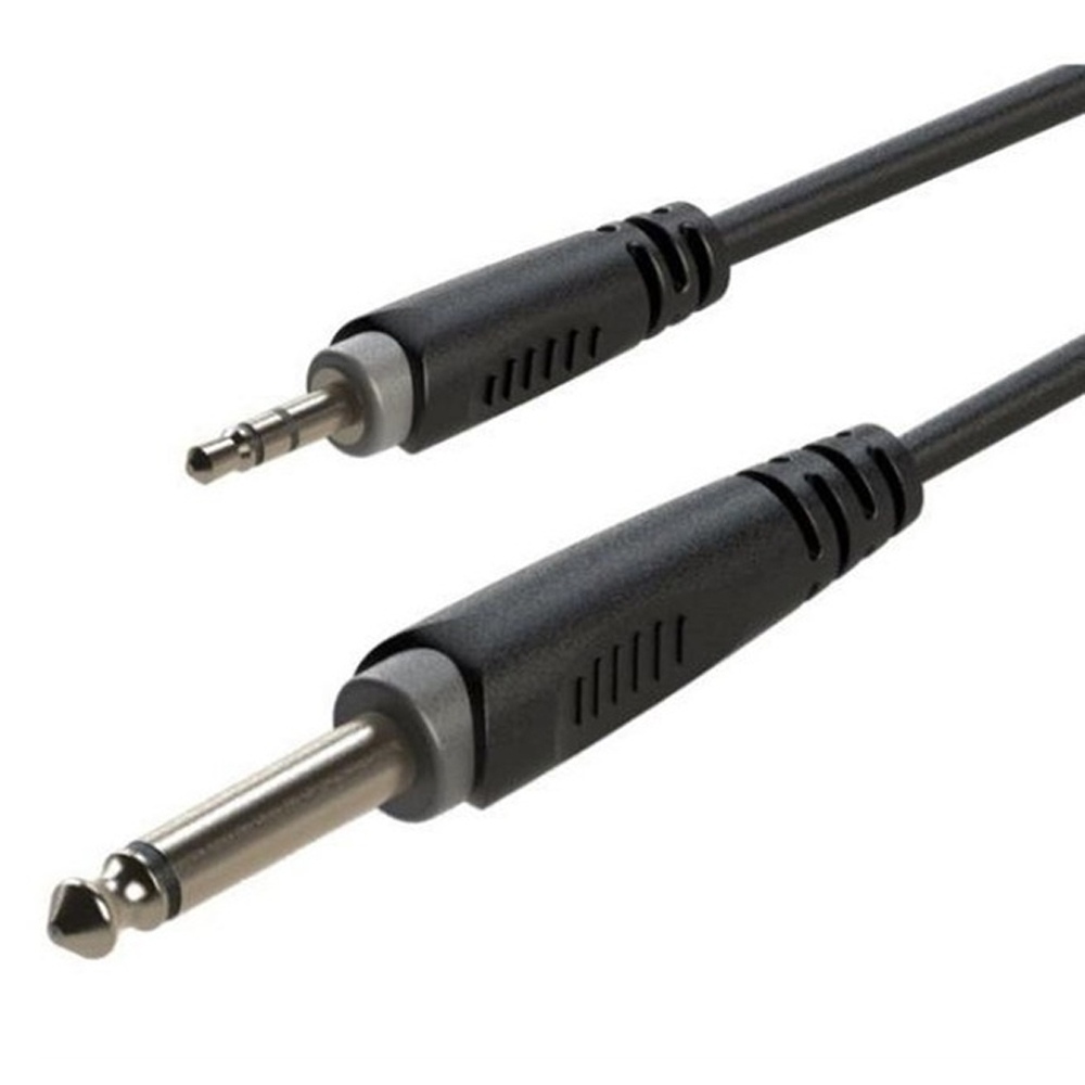 ROXTONE RX K13501  6.3MM GITAR 3.5 MM STEREO 1 METRE KABLO (ARA KABLO)