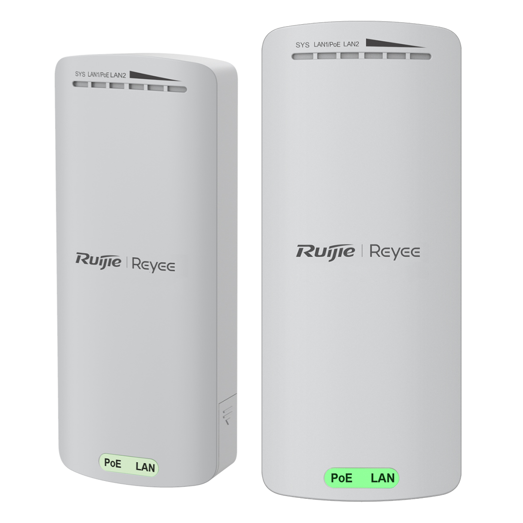 RUIJIE REYEE RG-EST100-E OUTDOOR 300 MBPS 2.4 GHZ 2Lİ PAKET DIŞ MEKAN ACCESS POINT (2'Lİ PAKET)