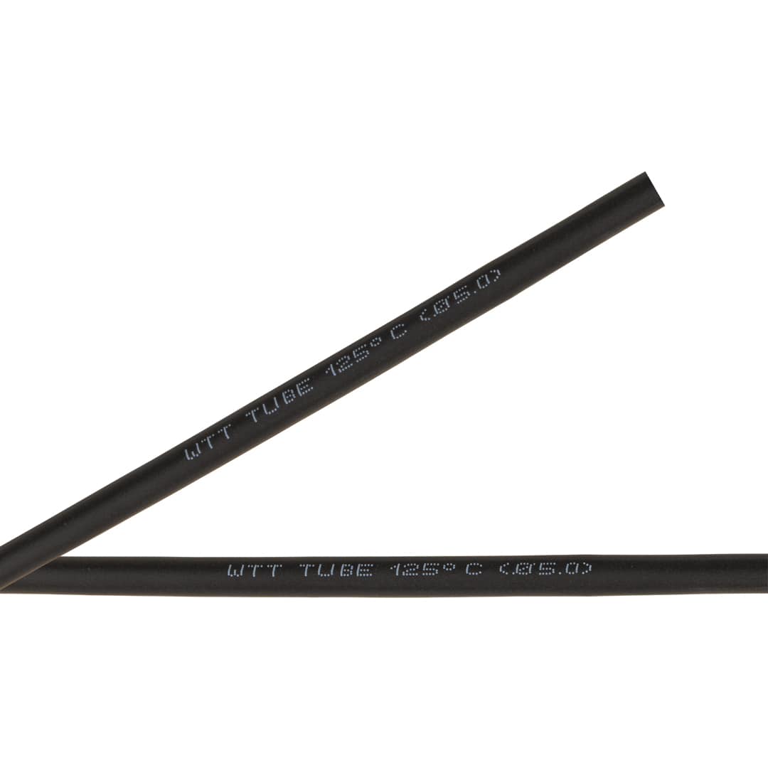 SİYAH DARALAN MAKARON 5 MM (RULO: 100 METRE)