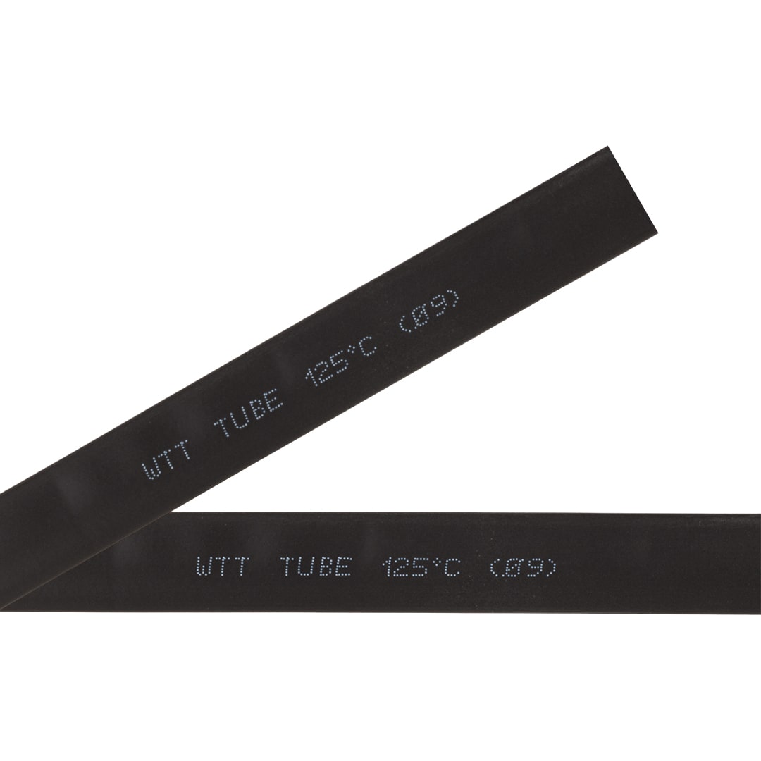 SİYAH DARALAN MAKARON 9 MM (RULO:100 METRE)