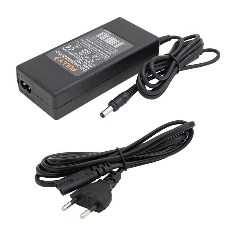 SMY 1624C 24 VOLT - 5 AMPER 5.5*2.5 UÇLU PLASTİK KASA MASAÜSTÜ ADAPTÖR