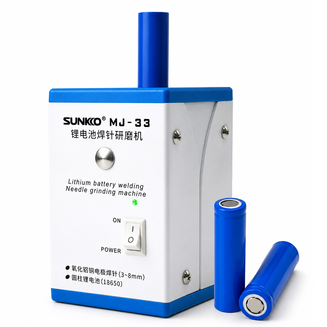 SUNKKO MJ-33 PİL VE PUNTA KALEMİ TAŞLAMA MAKİNESİ ELEKTROT VE 18650 ZIMPARA CİHAZI