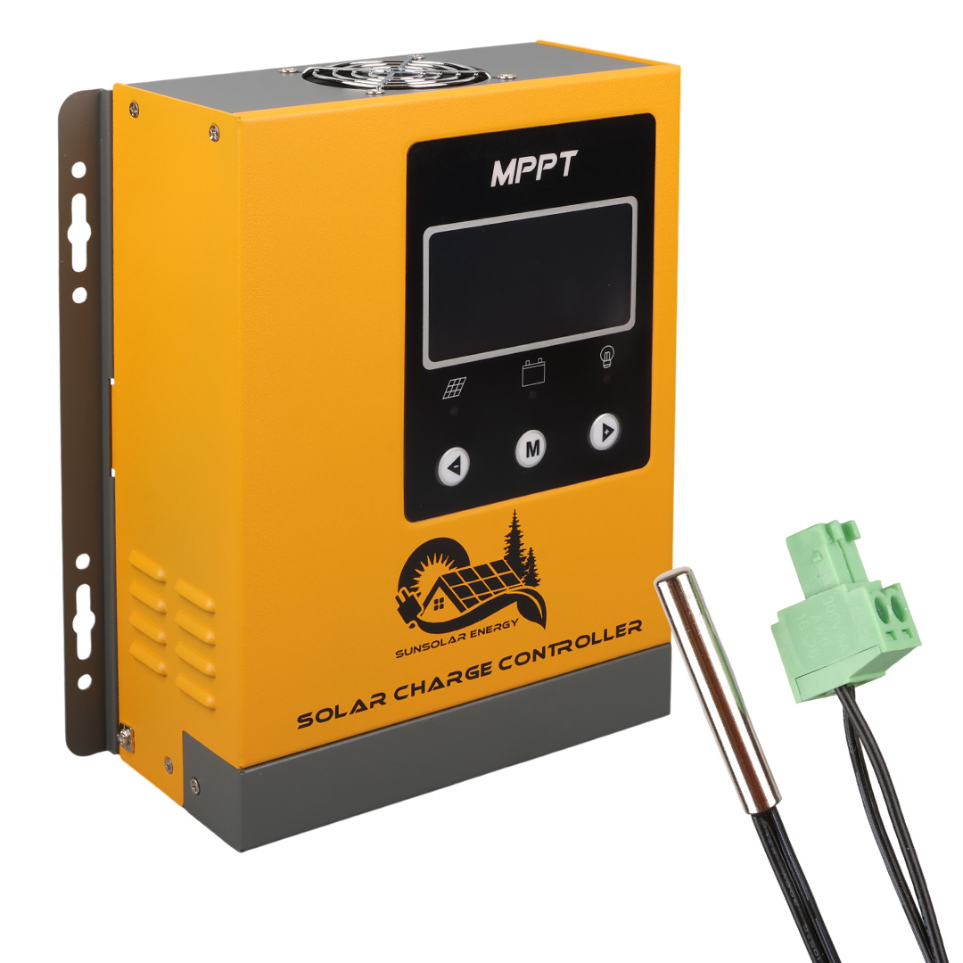 SUNSOLAR MPK40 MPPT SOLAR ŞARJ KONTROL CİHAZI 40A (12V/24V/36V/48V OTOMATİK) 150V MAKSİMUM PV LCD EKRANLI RS485 PORTLU