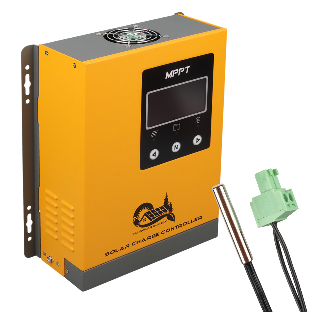SUNSOLAR MPK60 MPPT SOLAR ŞARJ KONTROL CİHAZI 60A (12V/24V/36V/48V OTOMATİK) 150V MAKSİMUM PV LCD EKRANLI RS485 PORTLU