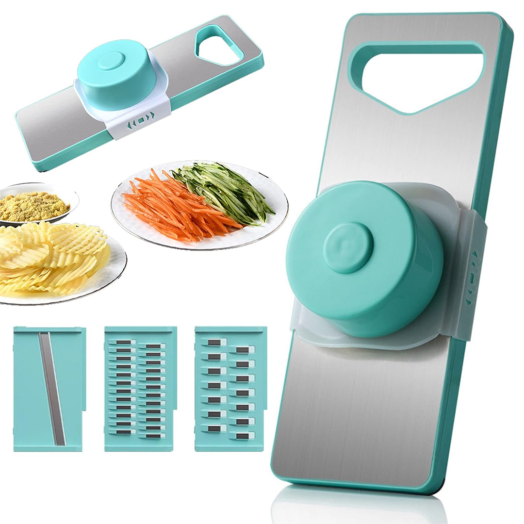 SUNUP SN-20947 PARMAK KORUMALI 3 BAŞLIK KAŞAR SEBZE DİLİMLEYİCİ DOĞRAYICI RENDE