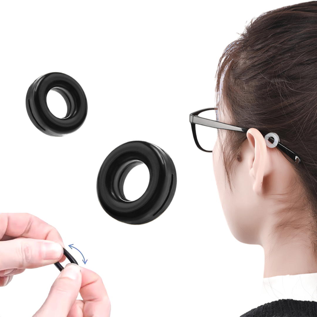 SUNUP SN-24261 KULAK ARKASI KAYDIRMAZ SİLİKON GÖZLÜK TUTUCU (60'LI PAKET FİYATI)