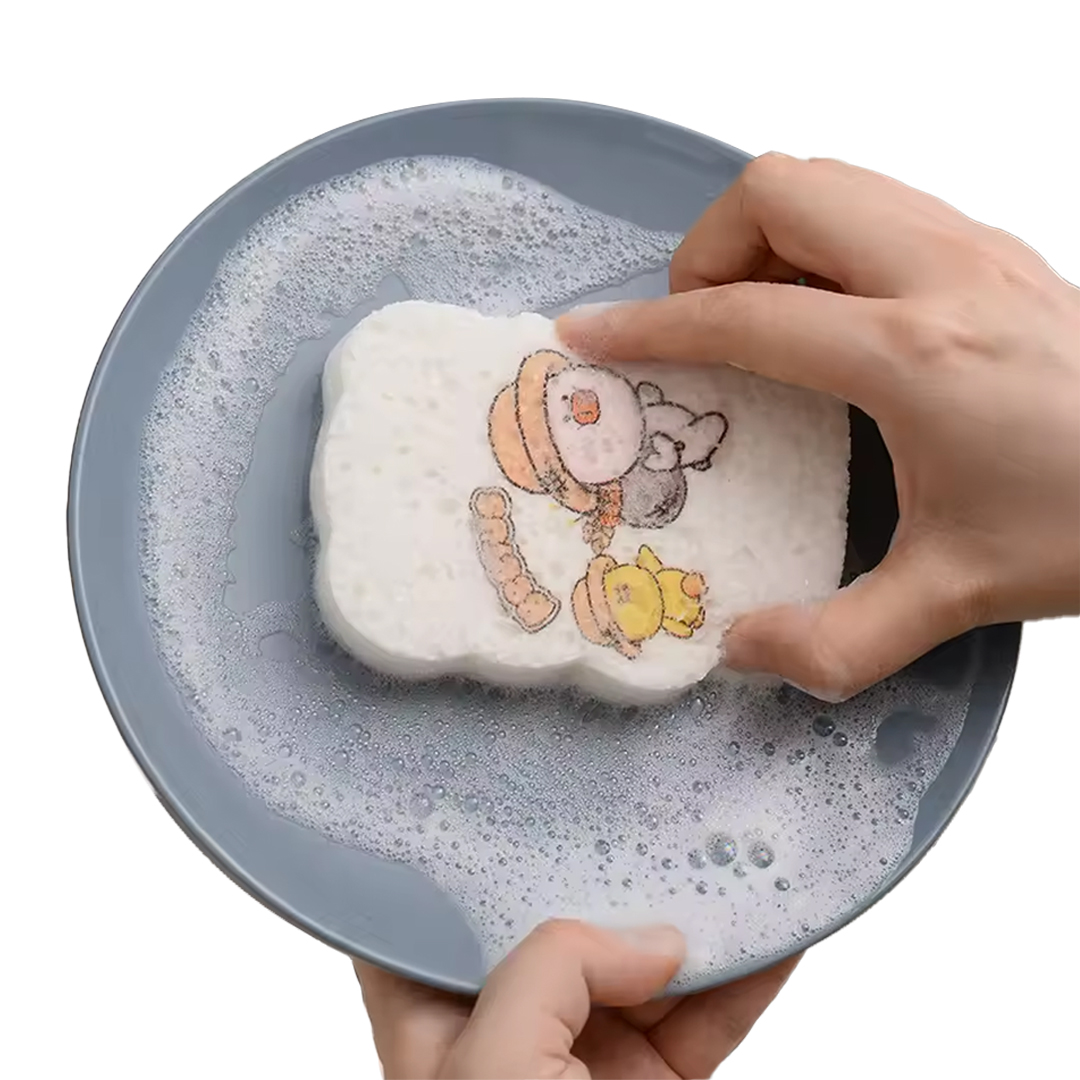 SUNUP SN-26323 BULAŞIK YIKAMA OVMA SÜNGERİ ORGANİK SIKIŞTIRILMIŞ ODUN HAMURU