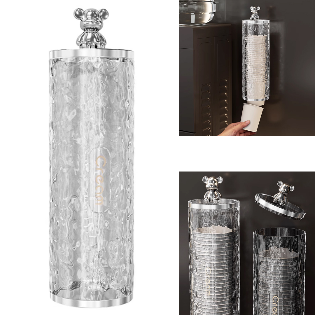 SUNUP SN-27110 KENDİNDEN YAPIŞKANLI PLASTİK - KARTON BARDAK DİSPENSERİ