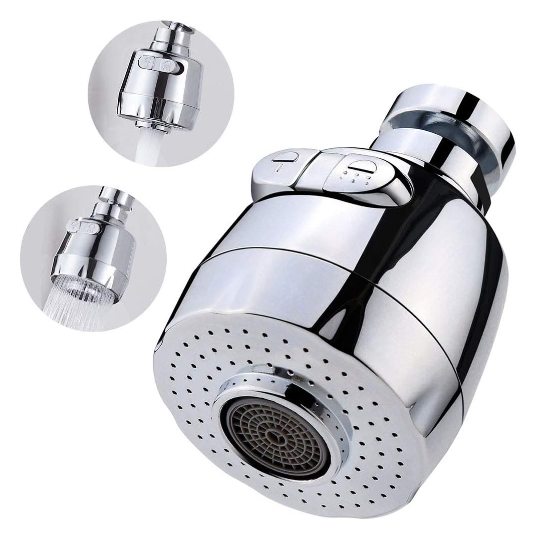 SUNUP SN-27114 2 KADEMELİ TASARRUFLU 360 DERECE OYNAR MUSLUK BAŞLIĞI