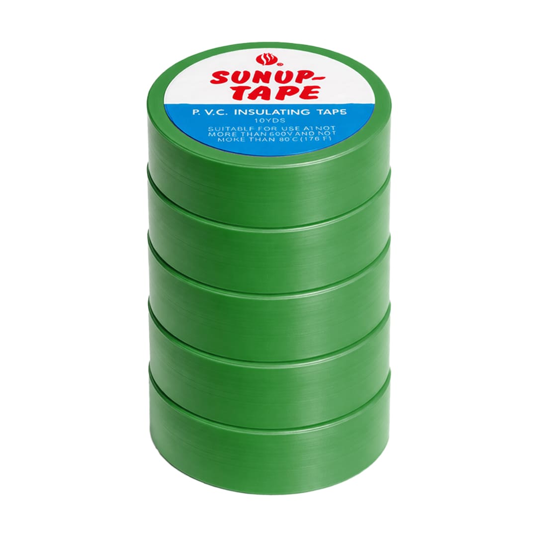 SUNUP SN-27923 0.13X18MM YEŞİL İZOLE BANT (5'Lİ PAKET)