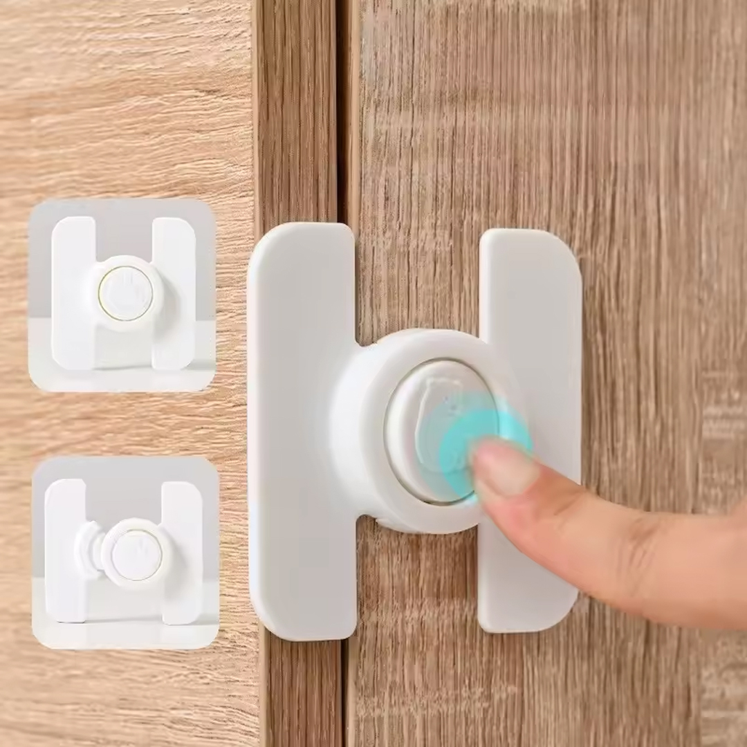 SUNUP SN-28751 BUZDOLABI ÇEKMECE DOLAP KİLİDİ GEÇMELİ YAPIŞKANLI (ÇOCUK KİLİDİ)