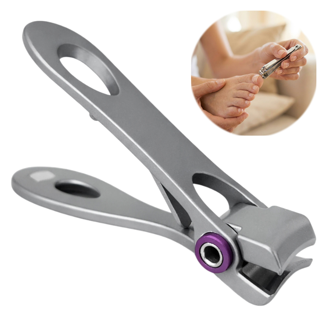 SUNUP SN-29302 PROFESYONEL GENİŞ AĞIZLI AYAK TIRNAK MAKASI 85MM PASLANMAZ ÇELİK MAT GRİ