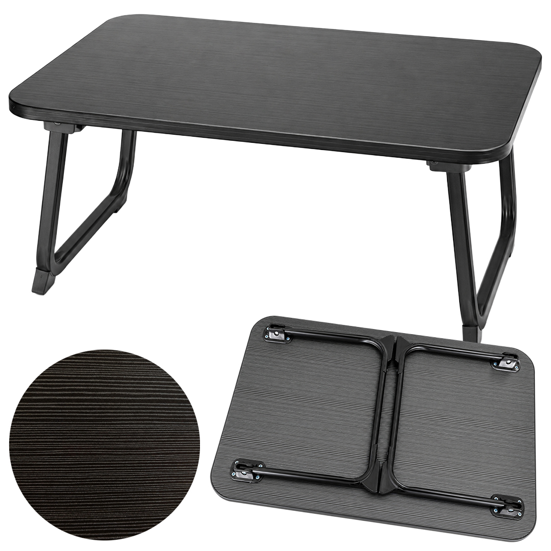 SUNUP SN-29692 KATLANABİLİR LAPTOP MASASI VE YATAK KOLTUK ÜZERİ TEPSİSİ SİYAH 60X40CM