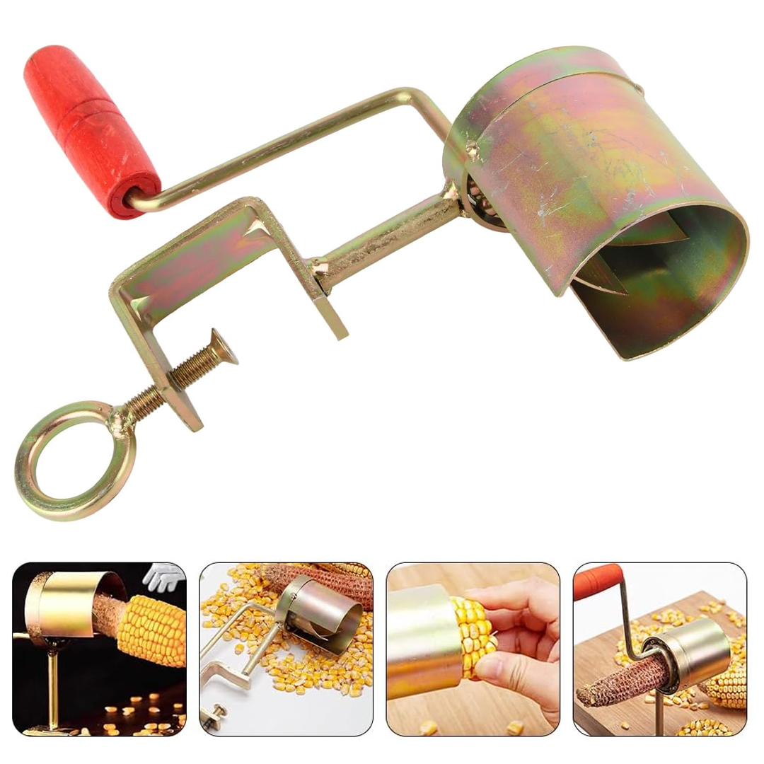 SUNUP SN-29725 MANUEL MISIR AYIKLAMA MAKİNESİ MASAYA SABİTLENEN BİLYALI KOLLU ALET