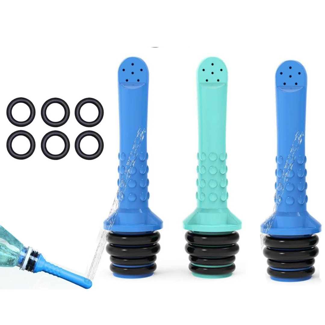 SUNUP SN-37729 PRATİK 21-25MM SEYAHAT-KAMP TİPİ TUVALET TEMİZLENME TAHARET NOZZLE (3 LÜ)