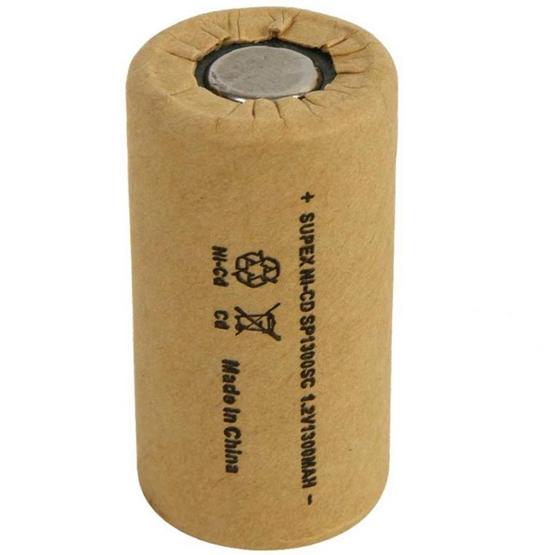 SUPEX SP1300SC4/5 KISA 1.2 VOLT 1300 MAH TEKLİ ŞARJLI KISA MATKAP PİLİ