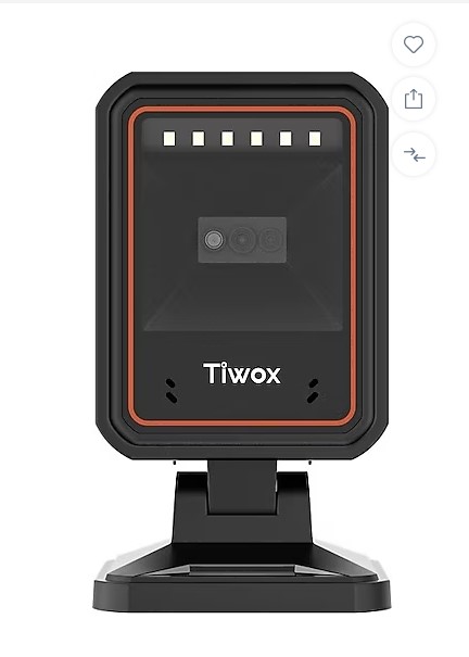 TIWOX VS-170 2D KAREKOD KABLOLU USB MASAÜSTÜ BARKOD OKUYUCU