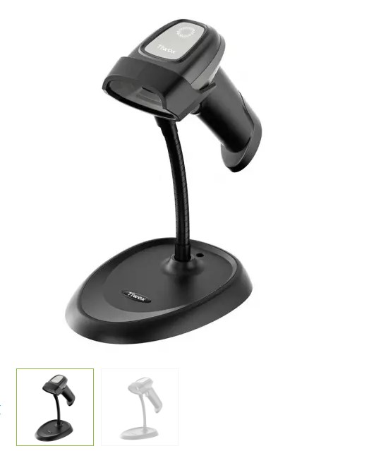 TIWOX VS-336 2D KAREKOD KABLOLU USB BARKOD OKUYUCU + STAND