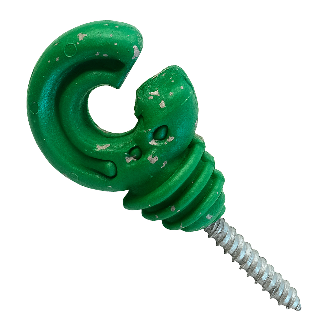 TORSAN VİDALI ELEKTRİKLİ ÇİT GALVANİZ TEL SABİTLEME İZOLATÖRÜ