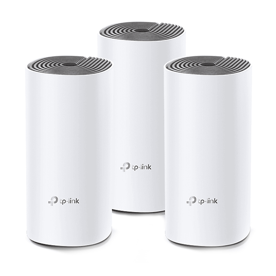 TP-LINK AC1200 DECO E4 1200MBPS MESH WI-FI SİSTEMİ (ÜÇLÜ)