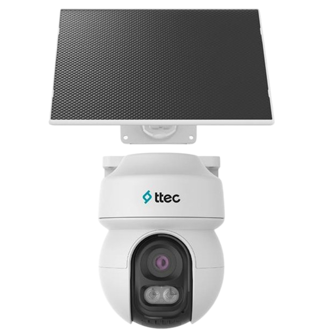 TTEC SLR-3330S-MH/SL-4G SPEED DOME 3MP 4MM SABİT LENSLİ 4G SOLAR IP GÜVENLİK KAMERASI