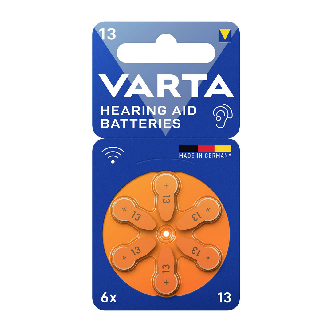 VARTA 13 NO KULAKLIK PİLİ (6'LI PAKET)