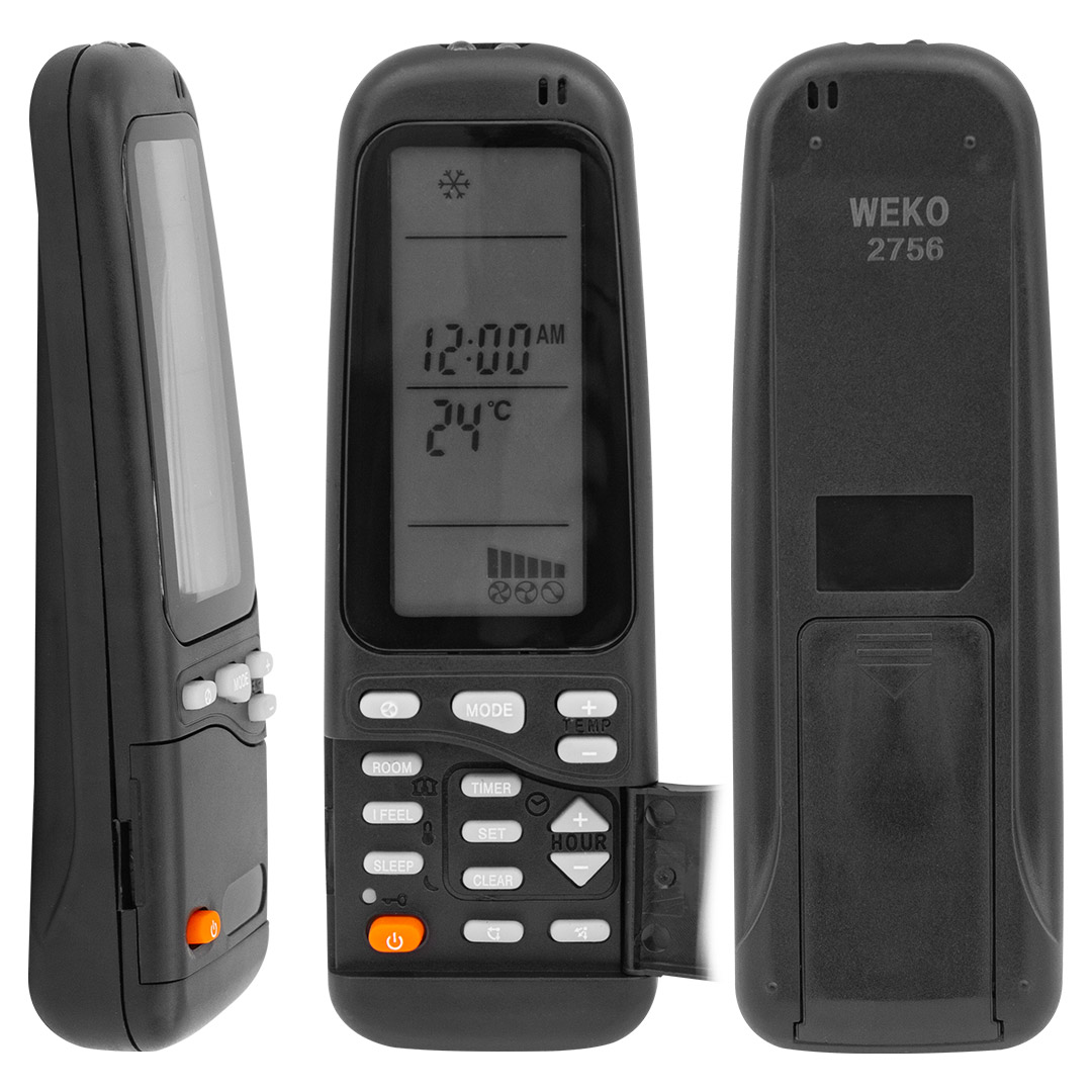 WEKO KK BOSCH RC-3 RC/A (RC) P/N 438600 SİYAH KAPAKLI KLİMA KUMANDASI