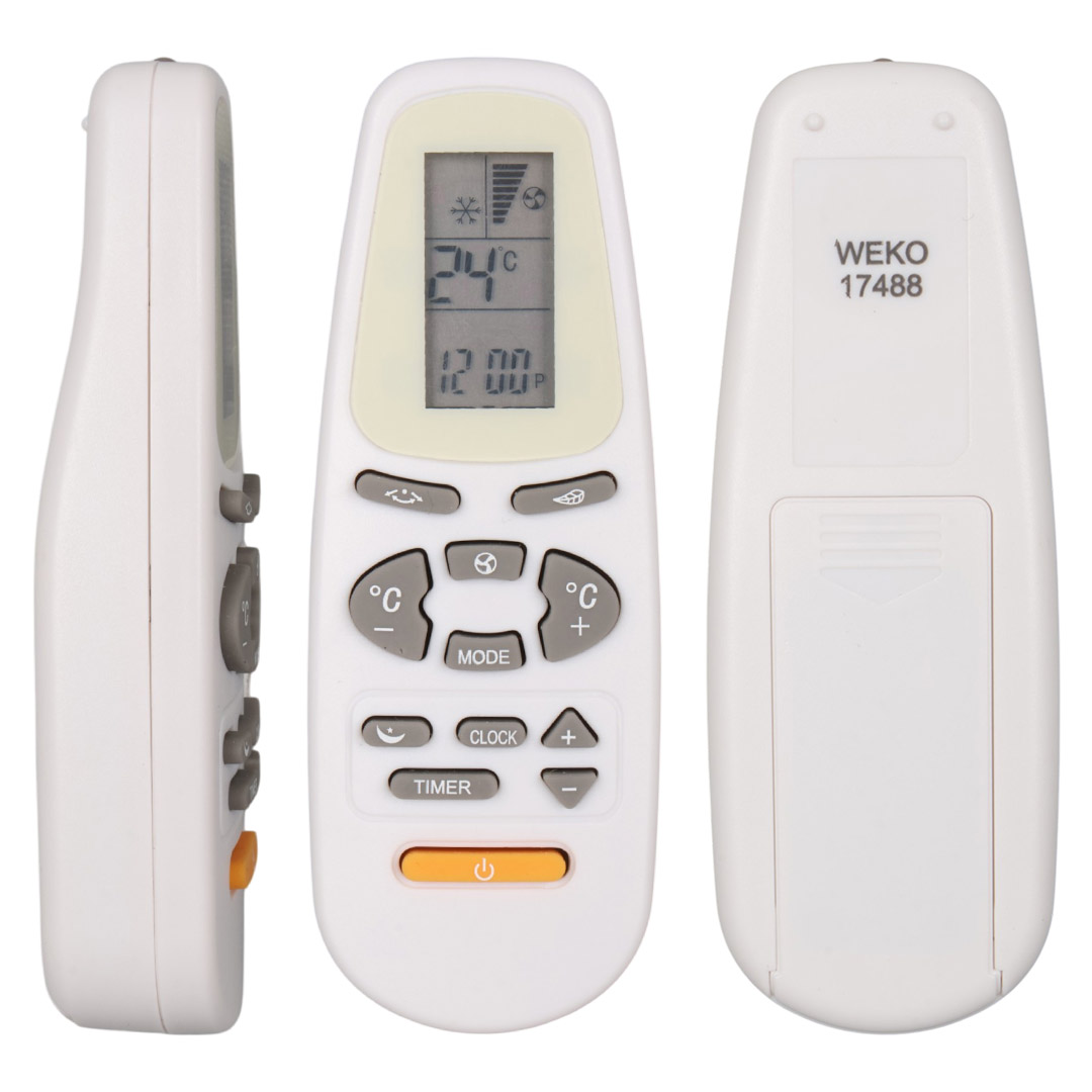 WEKO KK DEMİRDÖKÜM PACIFIC LINE CLOCK TUŞLU KLİMA KUMANDASI