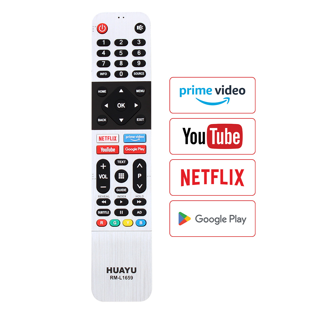 WEKO KL ARÇELİK-BEKO-GRUNDİG RM-L1659 NETFLIX-YOUTUBE-PRIME-GOOGLE TUŞLU SES KOMUTSUZ LCD TV KUMANDA