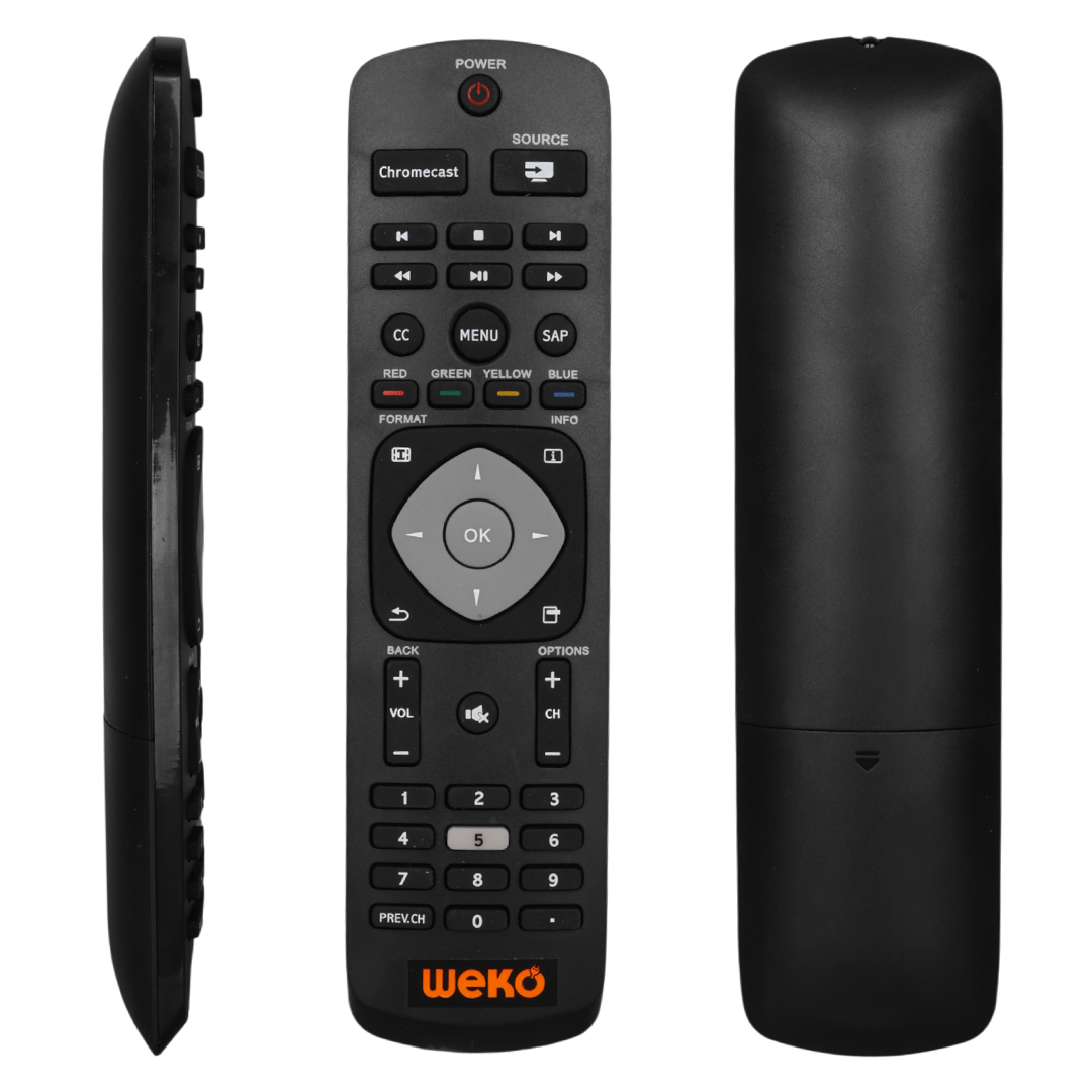 WEKO KL PHILIPS CH-1764 CHROMECAST-SOURCE TUŞLU LCD LED TV KUMANDA