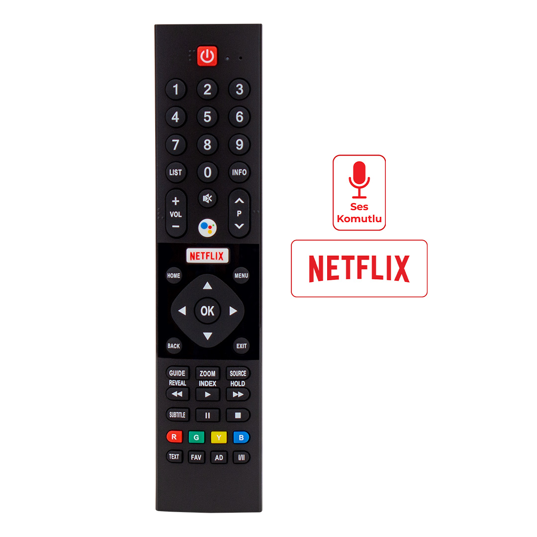 WEKO KL PN-V1 PANASONIC NETFLIX SES KOMUTLU LCD LED TV KUMANDA