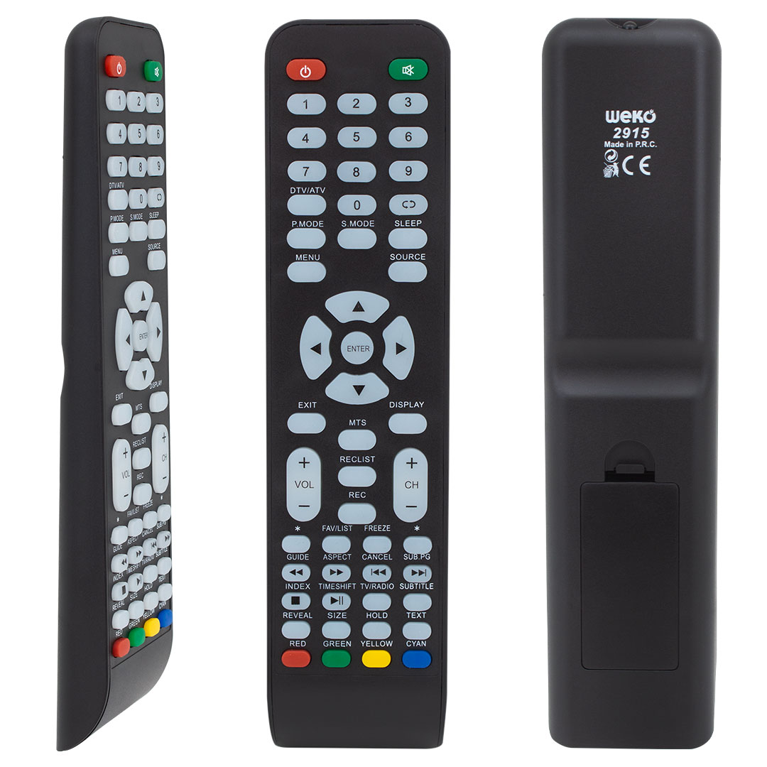 WEKO KL SANYO DP42840-DP52440-SAN 928 *PROFİLO 50S18 *SELECLİNE LE 32D11T2 *NORDMENDE LCD TV KUMANDA