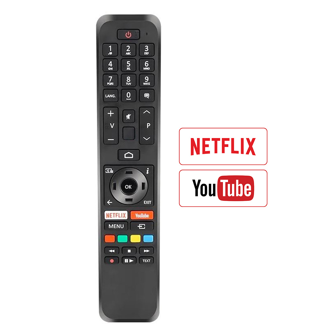 WEKO KL SES KOMUTSUZ VESTEL 30107407 RC43160N NETFLIX-YOUTUBE LCD LED TV KUMANDA